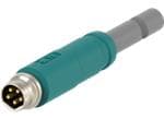 TE Connectivity M8 B-kod 5-stifts Pigtail-kabelenheter