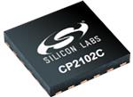 Silicon Labs CP2102C USB-till-UART-broar med en krets