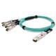 Amphenol ProLabs AOC-QSFP-4SFP-10G-4-5M-C