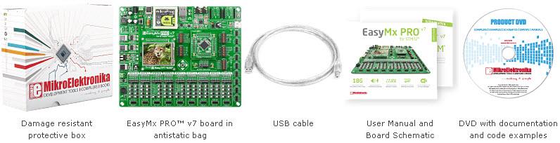 Mikroe EasyMx PRO™ v7 Development Board for STM32® ARM®