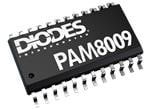 Diodes Incorporated PAM8009 3W Stereo Class-D Audio Amplifiers