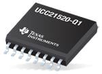 Texas Instruments UCC21520/UCC21520-Q1 portdrivenhet med dubbel kanal