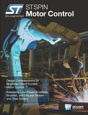 STMicroelectronics STSPIN-motordrivkretsar för låg spänning