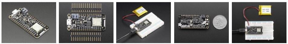 Adafruit WICED Wi-Fi Feather Development Board