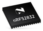 Nordic Semiconductor nRF52832 enkretssystem med flera protokoll med ultralåg strömförbrukning