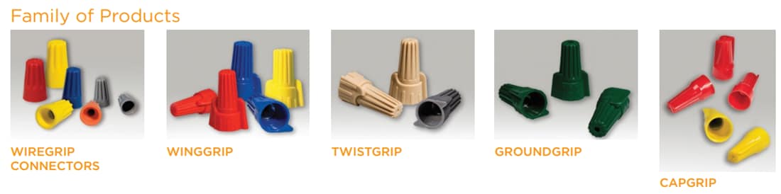 Chart - TE Connectivity / Raychem Twist Splice Wire Connectors