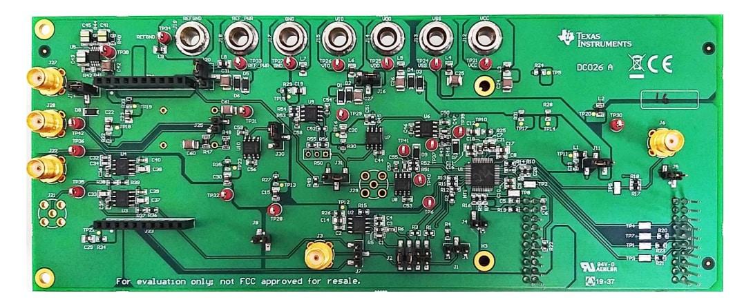 Mechanical Drawing - Texas Instruments BP-DAC11001EVM BoosterPack™ Plug-in Module