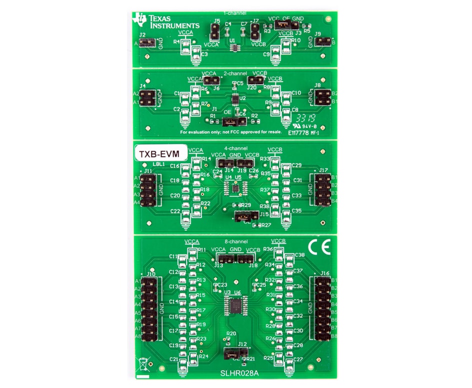 Mechanical Drawing - Texas Instruments TXB-EVM Evaluation Module