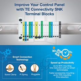 Infographic - TE Connectivity ENTRELEC SNK Terminal Blocks & Accessories