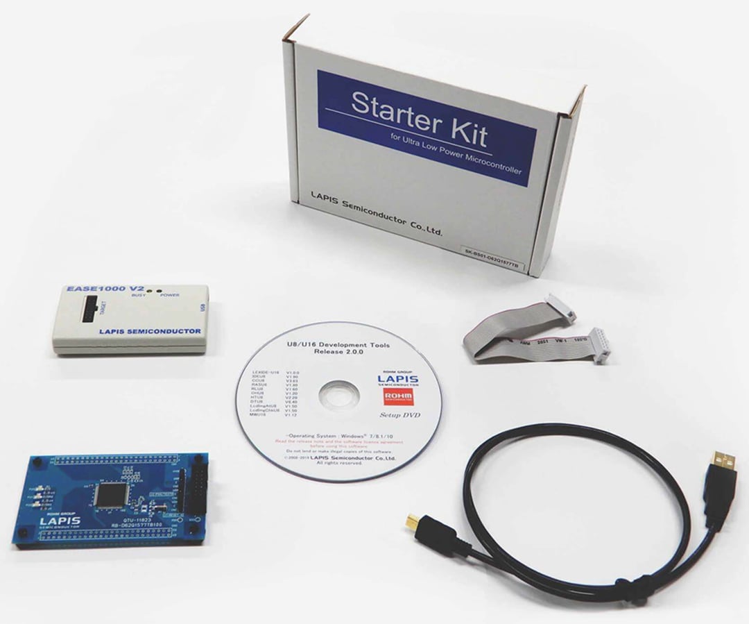 Chart - ROHM Semiconductor ML62Q1000 MCU Starter Kit