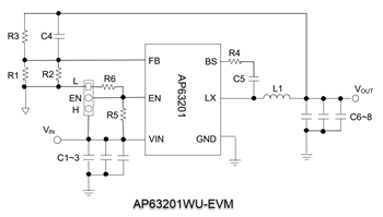 Schematic - Diodes Incorporated AP6320x Evaluation Boards