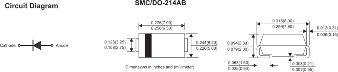 Comchip Technology US8xC-HF Ultra Fast Recovery Rectifiers