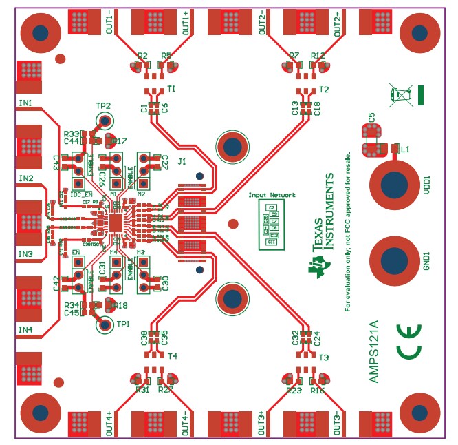 Texas Instruments LMH32404RHFEVM Evaluation Module