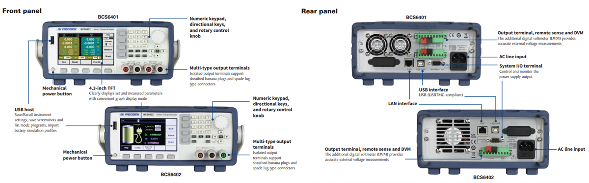 Block Diagram - B&K Precision BCS Battery Charger/Simulator