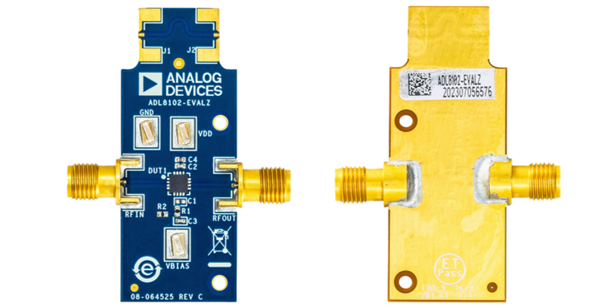 Location Circuit - Analog Devices Inc. ADL8102-EVALZ Evaluation Board
