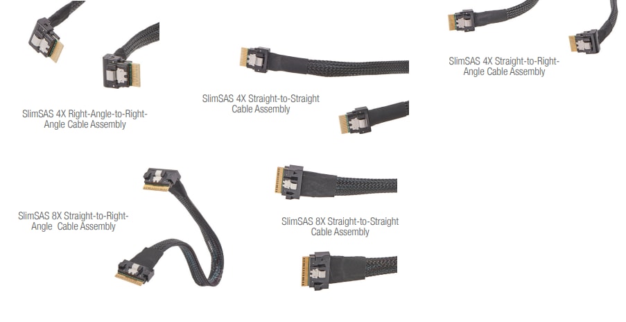 Molex SlimSAS Cable Assemblies
