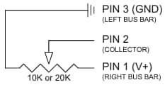 Schematic - Spectra Symbol HotPot Potentiometers