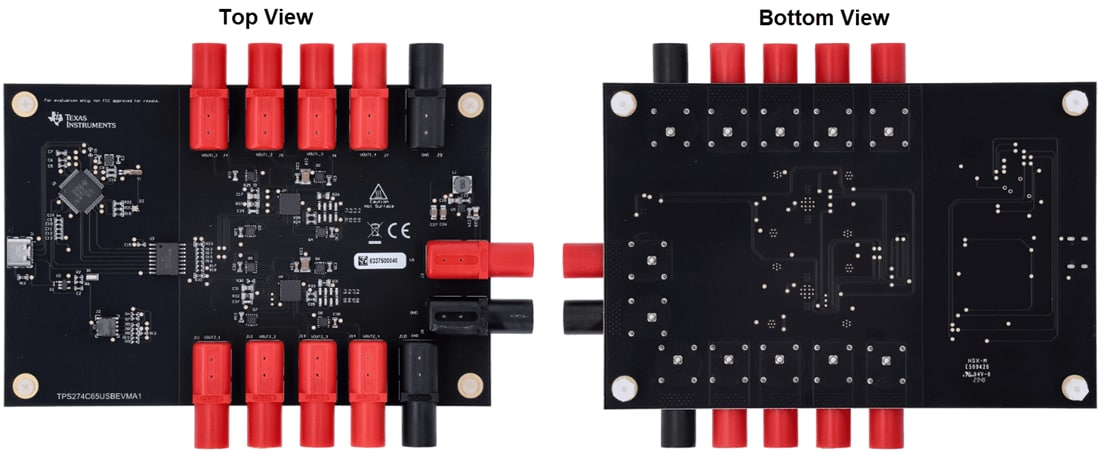 Mechanical Drawing - Texas Instruments TPS274C65USBEVM Switch Evaluation Module (EVM)