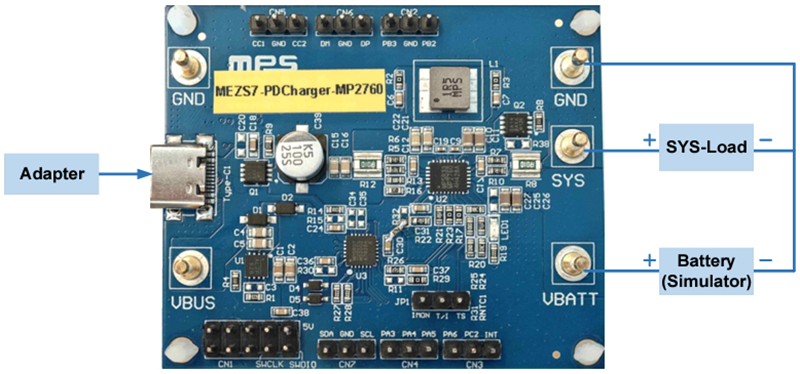 Monolithic Power Systems (MPS) MEZS7-PDCharger-MP2760 Solution Module