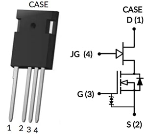 Application Circuit Diagram - onsemi UG3SC 1200V 7.6mΩ Combo-FET