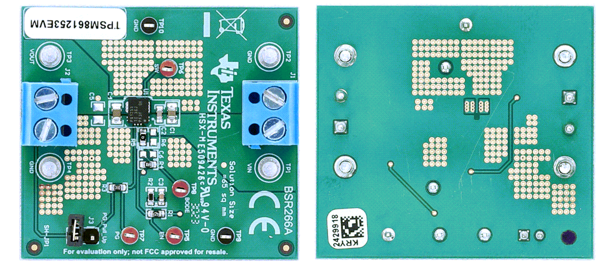 Texas Instruments TPSM86125xEVM Evaluation Modules