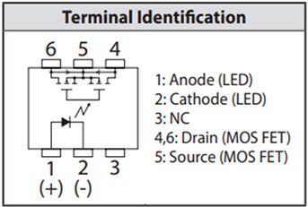 Mechanical Drawing - Coto Technology COTOMOS® S117X High-Voltage SiC MOSFET Relays