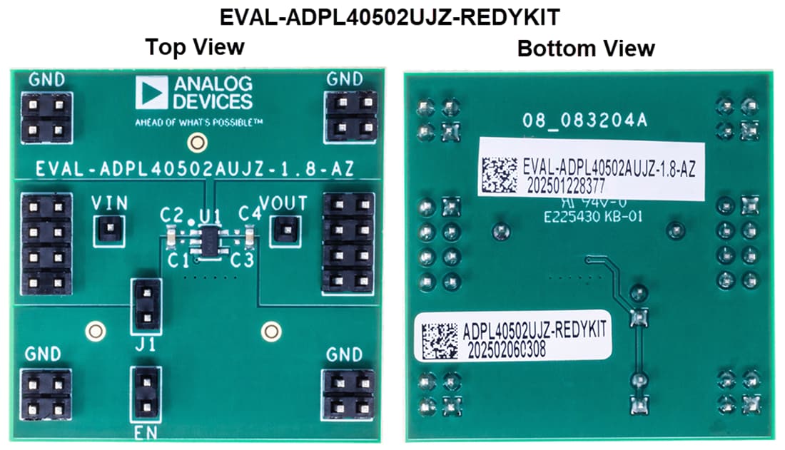 Mechanical Drawing - Analog Devices Inc. EVAL-ADPL40502-REDYKIT Evaluation Boards
