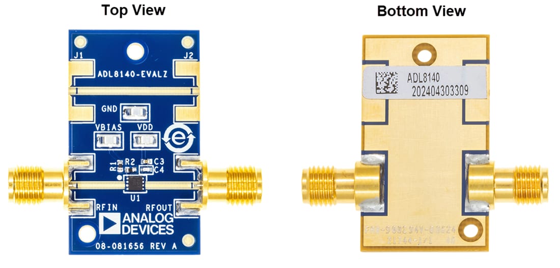 Mechanical Drawing - Analog Devices Inc. ADL8140-EVALZ Evaluation Board for ADL8140