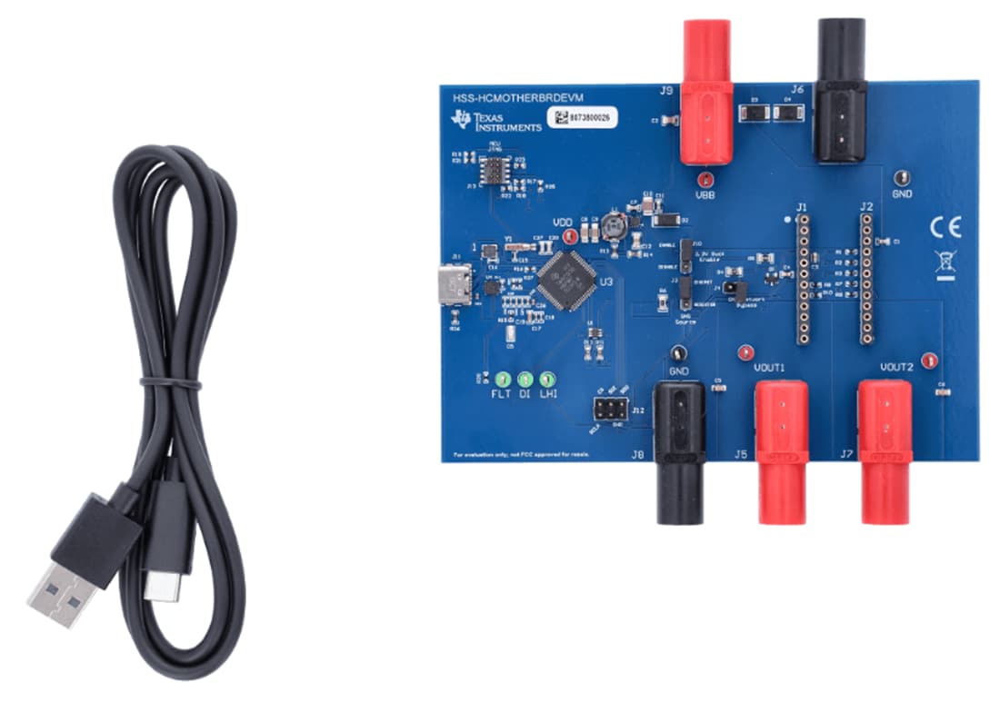 Location Circuit - Texas Instruments HSS-HCMOTHERBRDEVM Smart Fuse Evaluation Module