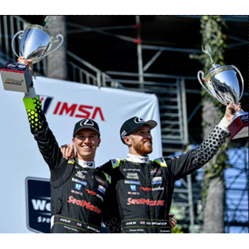 Mouser-Sponsored Vasser Sullivan Lexus Racing Team Celebrates First Place Win and Double Podium at IMSA Long Beach