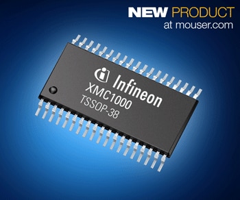 Now at Mouser: Infineon's iMOTION IMC100 Motor Control ICs Integrate Hardware and Algorithm for Variable Speed Drives